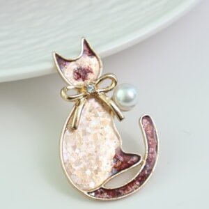 Mother-of-pearl Inlaid Cat – Siamese Cat